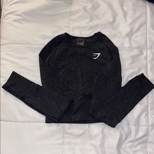 Gymshark Long Sleeve Crop Shirt size XS